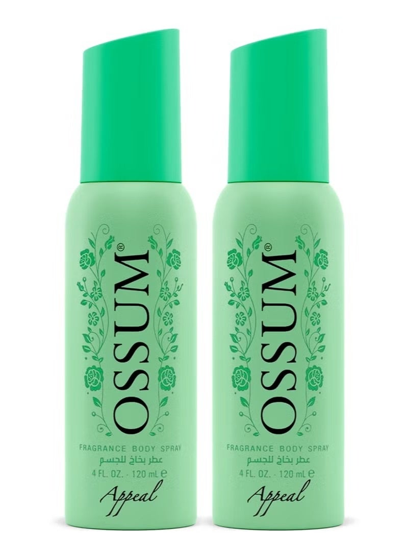 أوسوم بخاخ معطر للجسم 120 مل – أبيل - 2 حبة